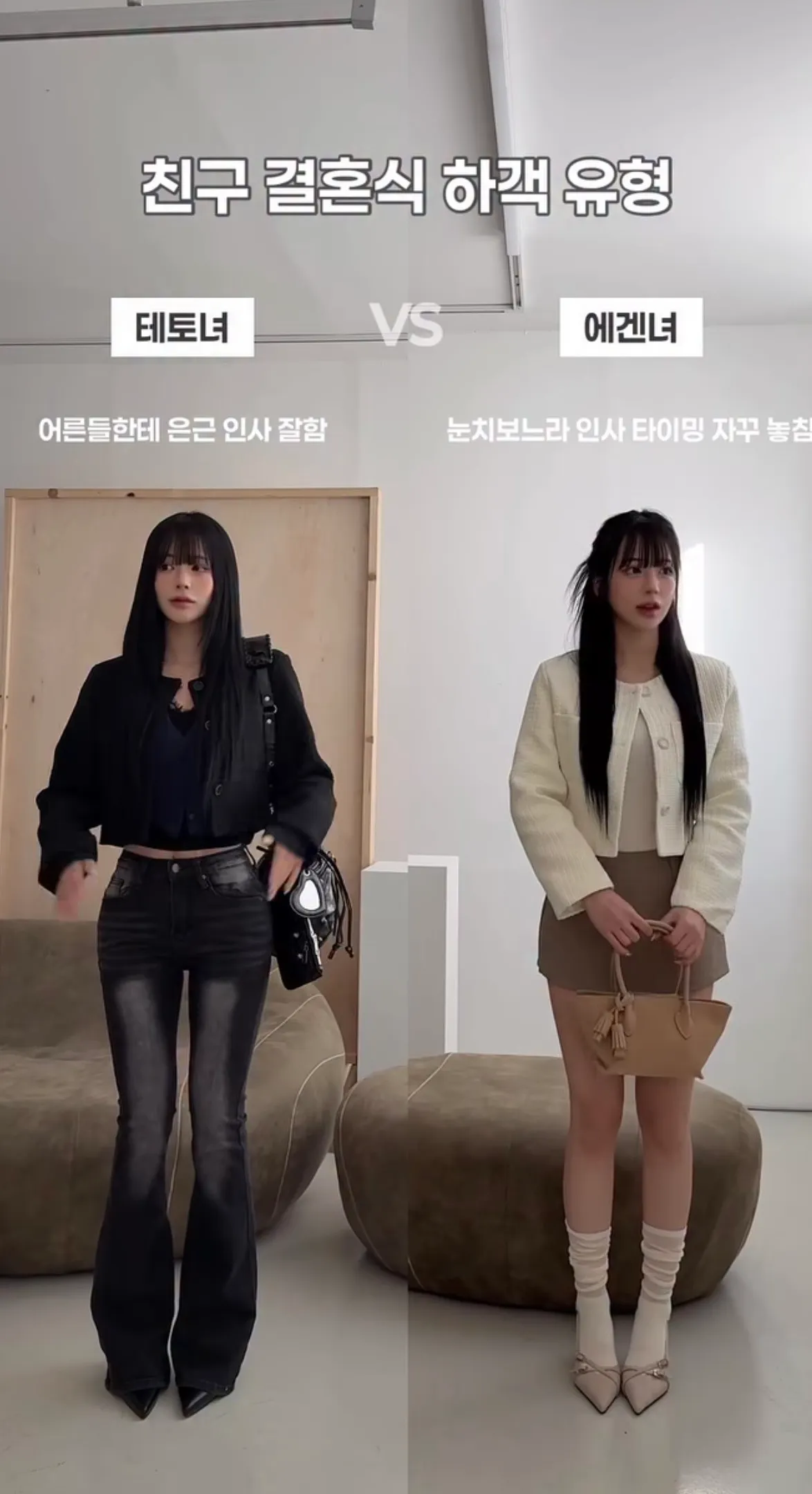 테토녀 vs 에겐녀2
