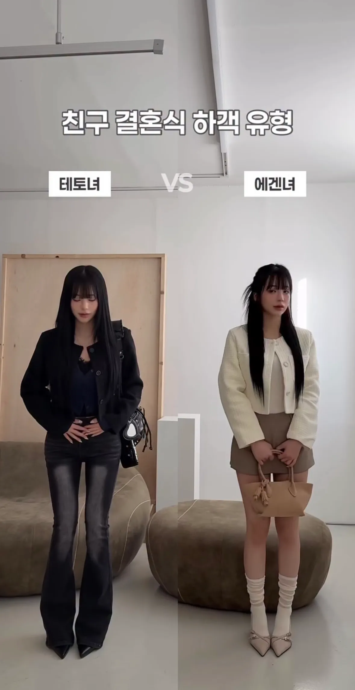 테토녀 vs 에겐녀3