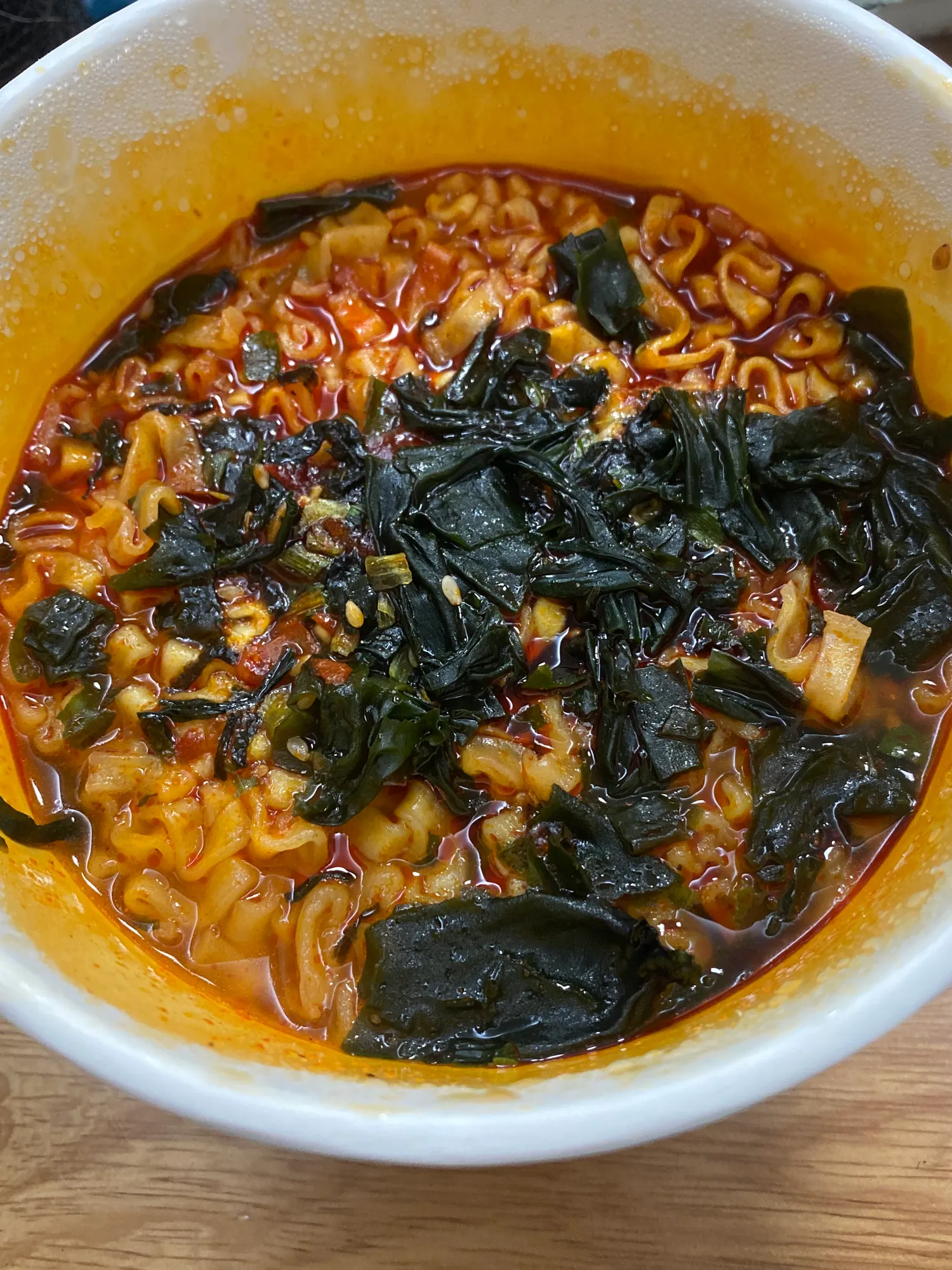 불닭미역탕면