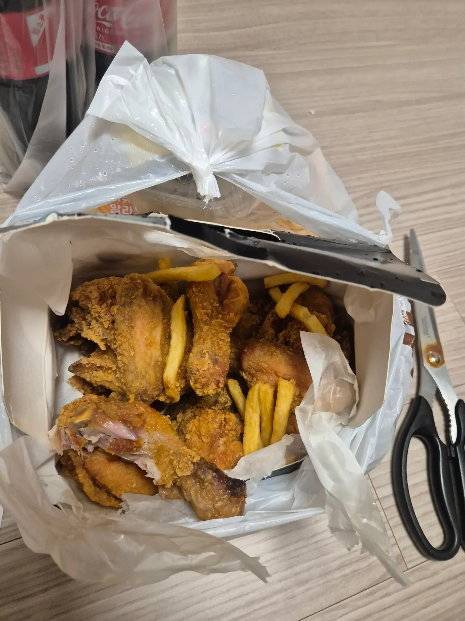 치킨 내아침