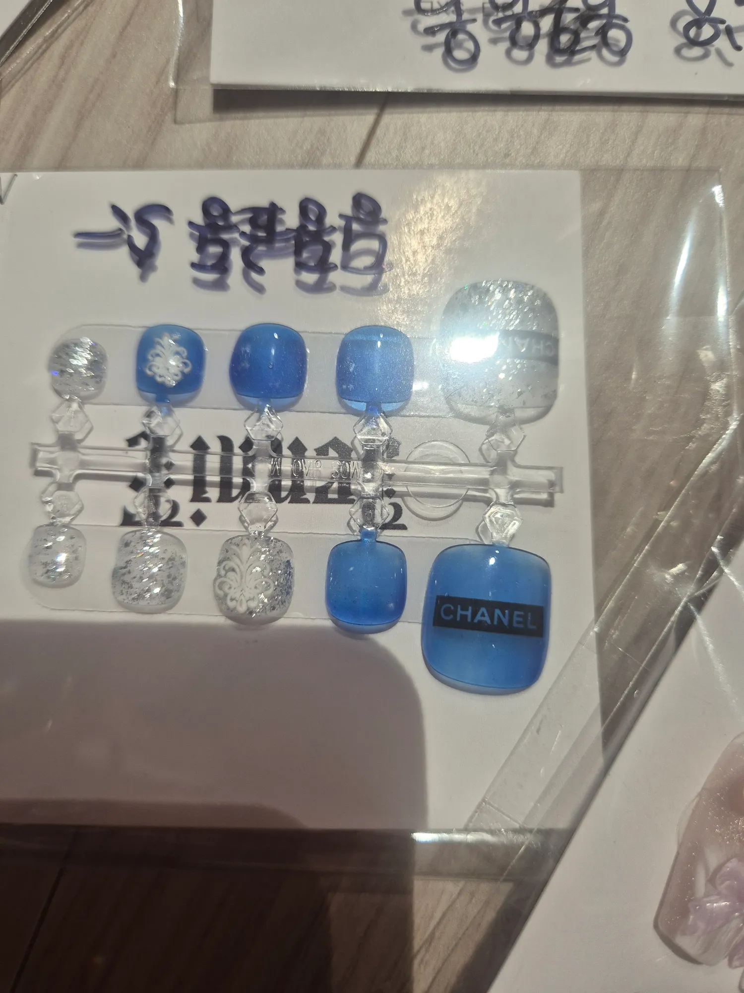 너무이뻐서 눙물이.,.내손톱 발톱4