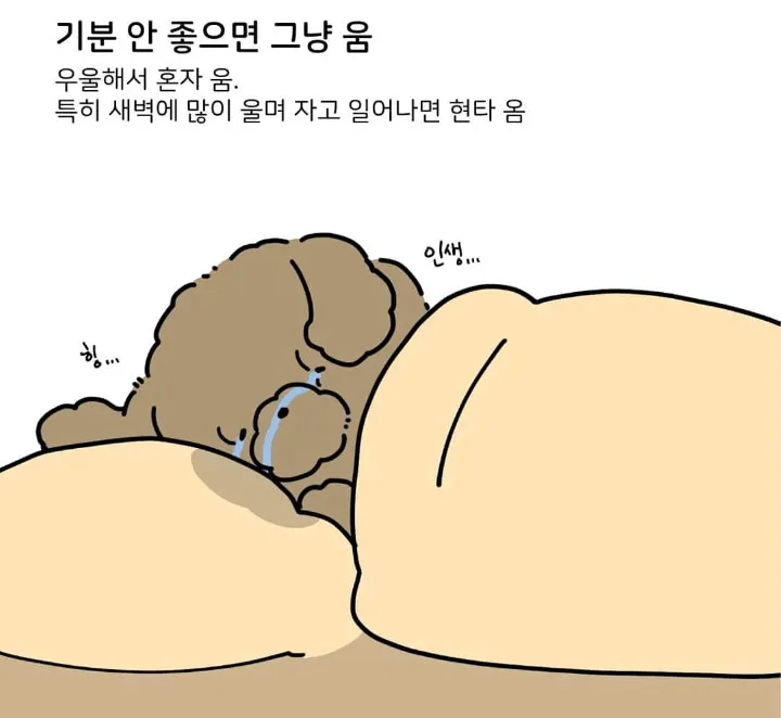 눈물 많은 울보 특징6