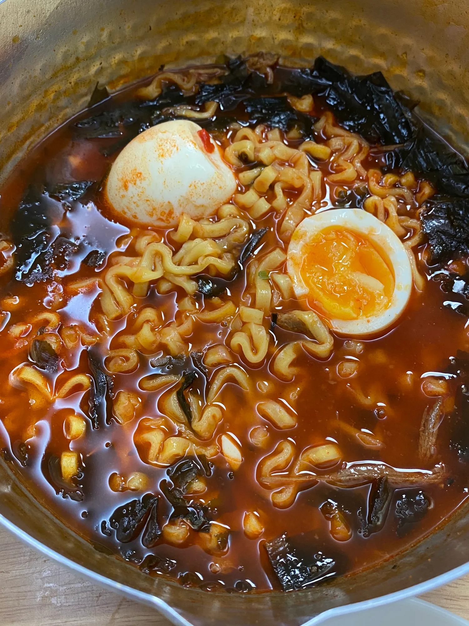 불닭미역탕면