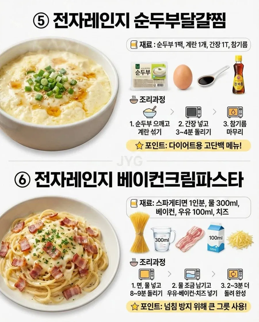 전자레인지로 되는 레시피 12가지4