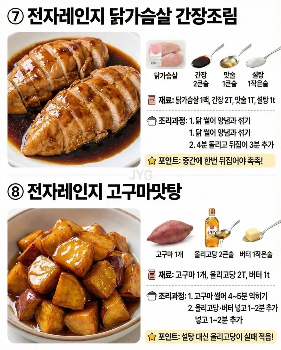 전자레인지로 되는 레시피 12가지5