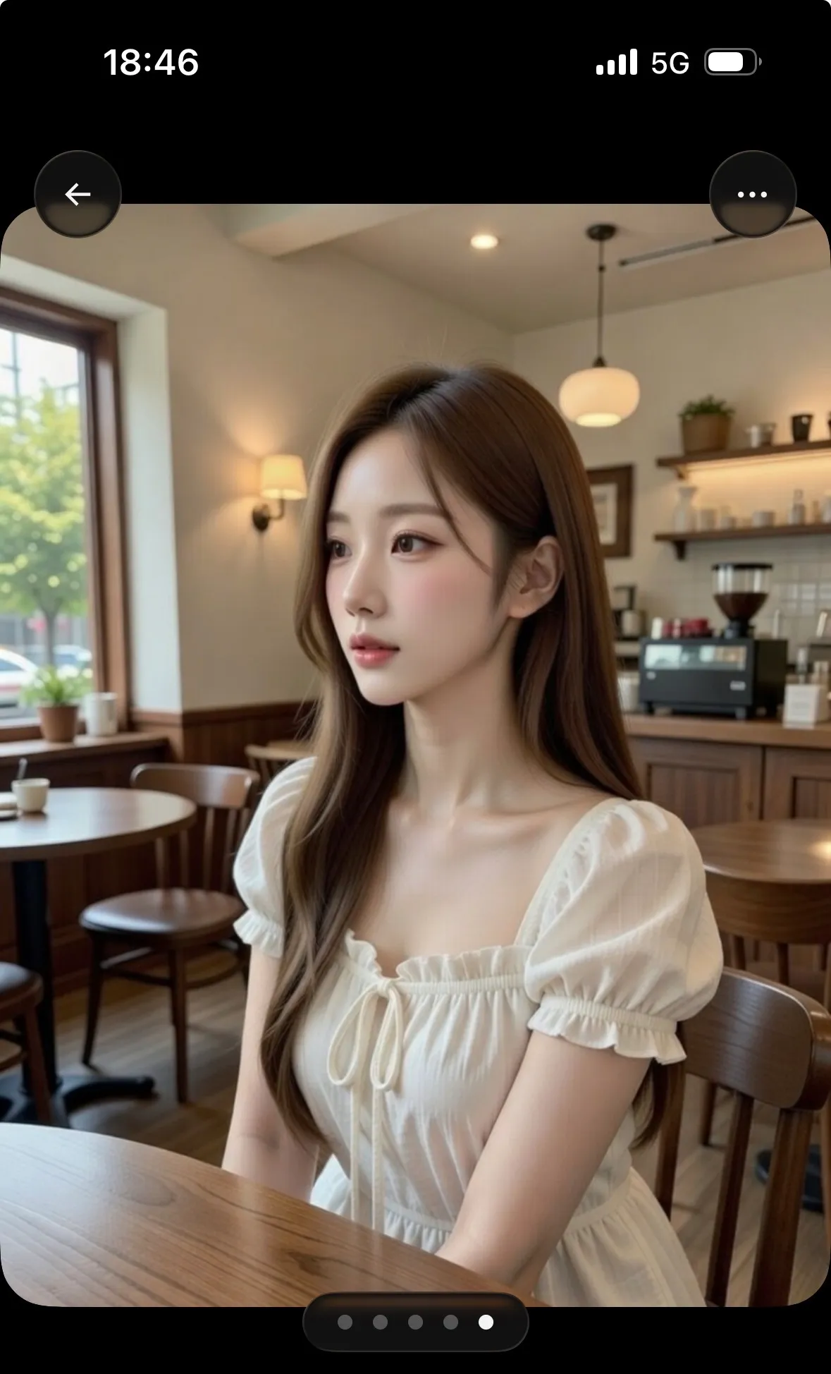 ai한테 현실적으로 예쁘장한 한국여자 만들어달라햏는데2
