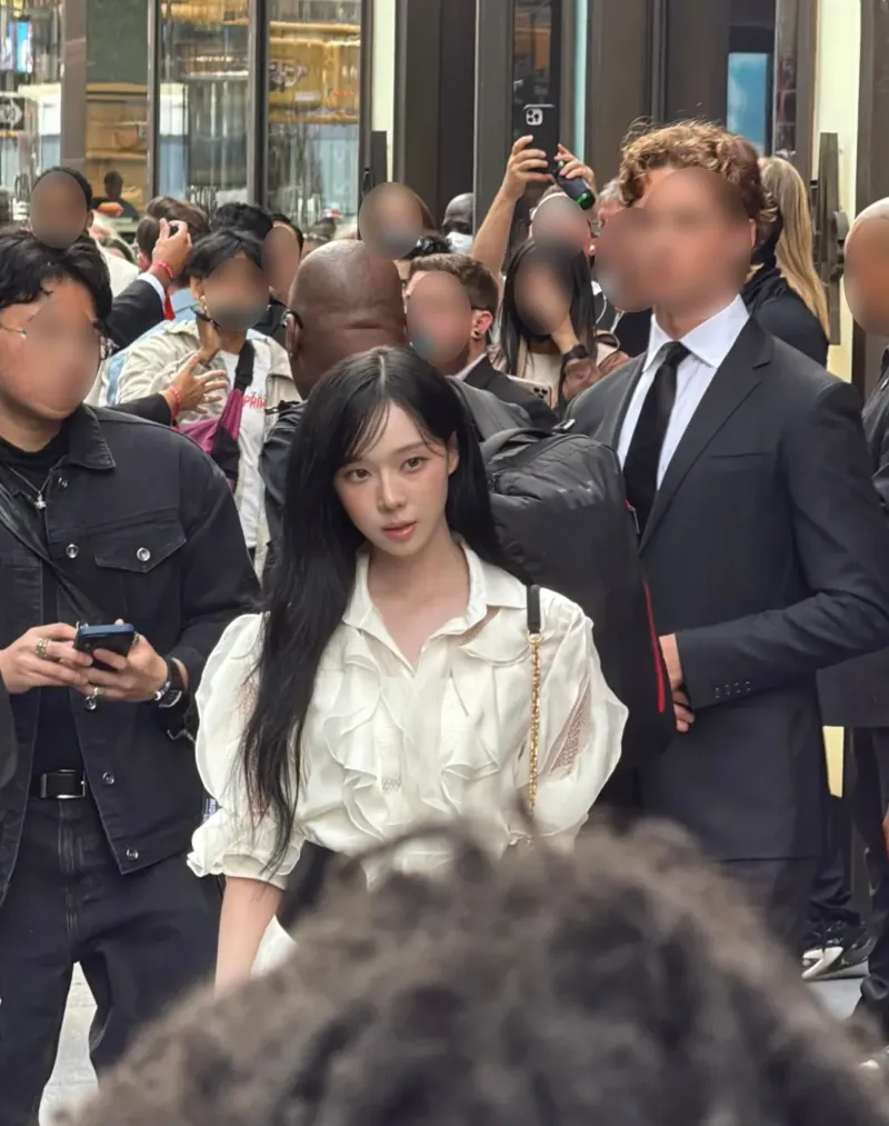 윈터 실물보신분