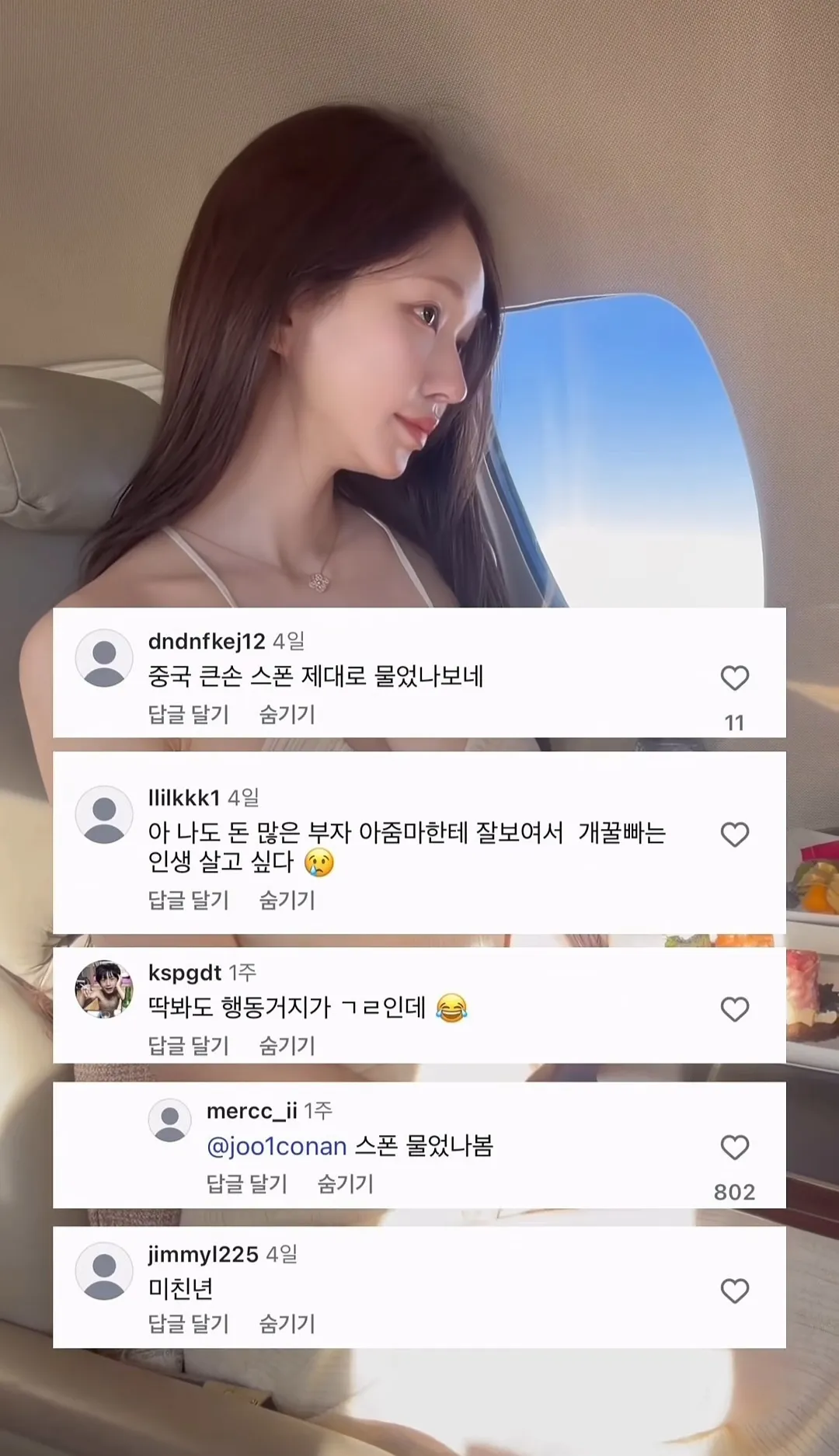 한남 악플들 박제해버린 상여자 ceo 인플루언서2