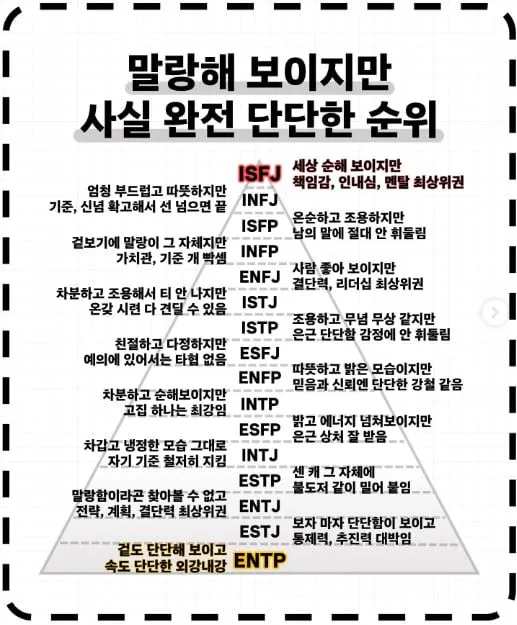 말랑해 보이지만 사실 완전 단단한 순위