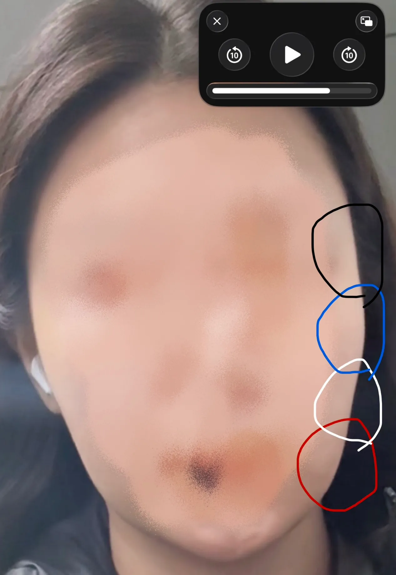 언냐들 저 이런 얼굴형인데2