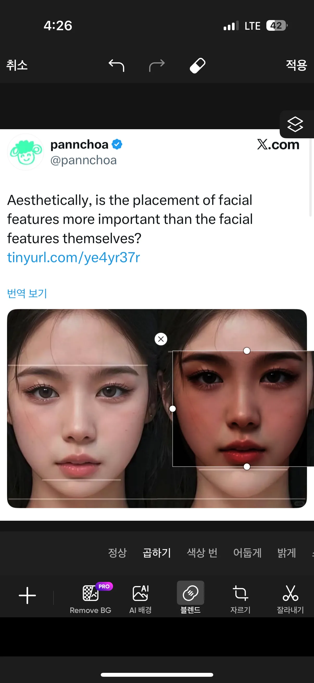 이목구비 주차의 중요성 댓글