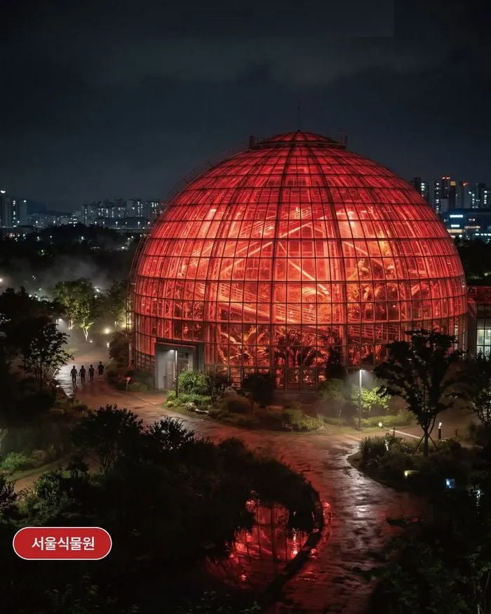 방탄 컴백쇼 서울 랜드마크들 빨간색으로 하니깐7