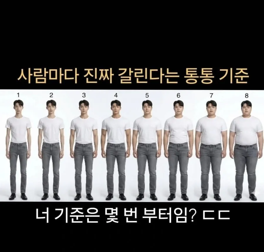 언니들은 언제부터가 통통하다 생각해요?
