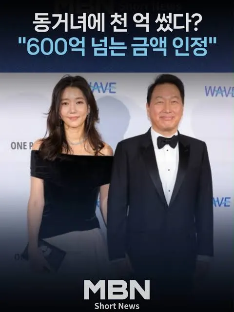 부러운 최태원 sk회장 첩. 여자가 능력좋네3