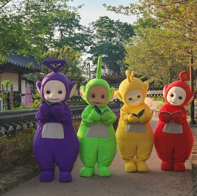 경주 황리단길 텔레토비 팝업 한다해요3