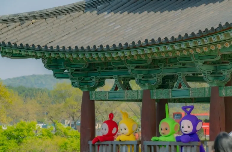 경주 황리단길 텔레토비 팝업 한다해요5