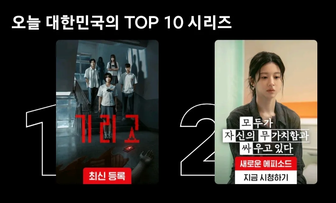 넷플릭스 1위중인 드라마2