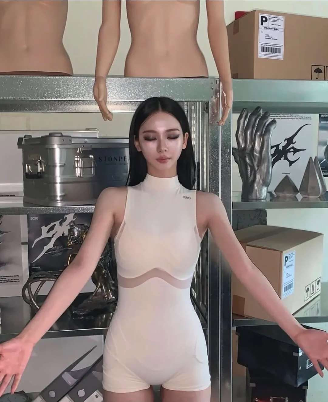 카리나 이렇게 화장하니까2