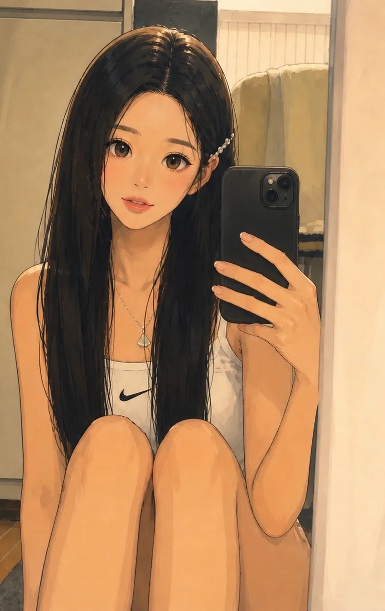 AI가 저 그려쥼 근데 찌찌를 절벽으로