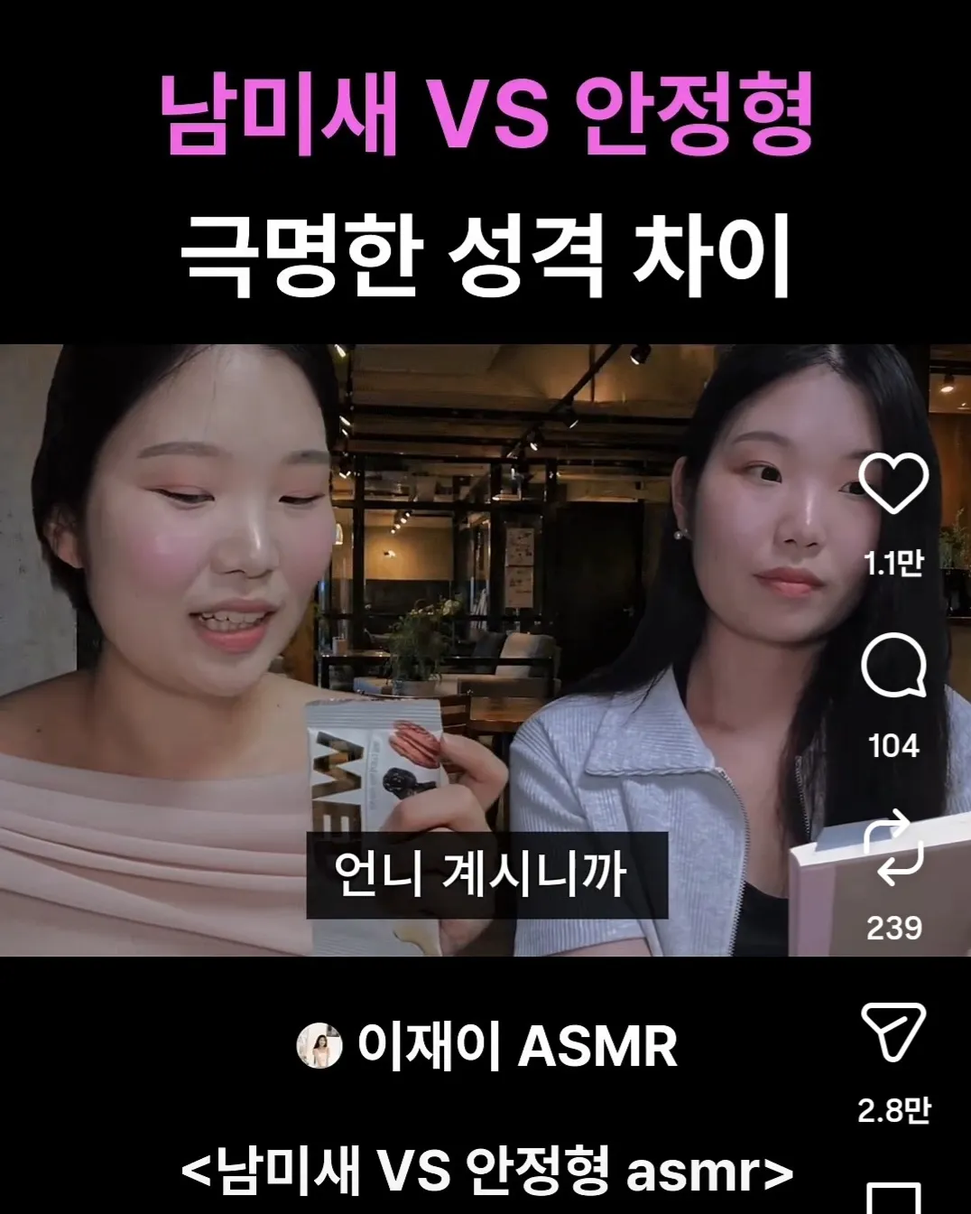 남미새 컨텐츠