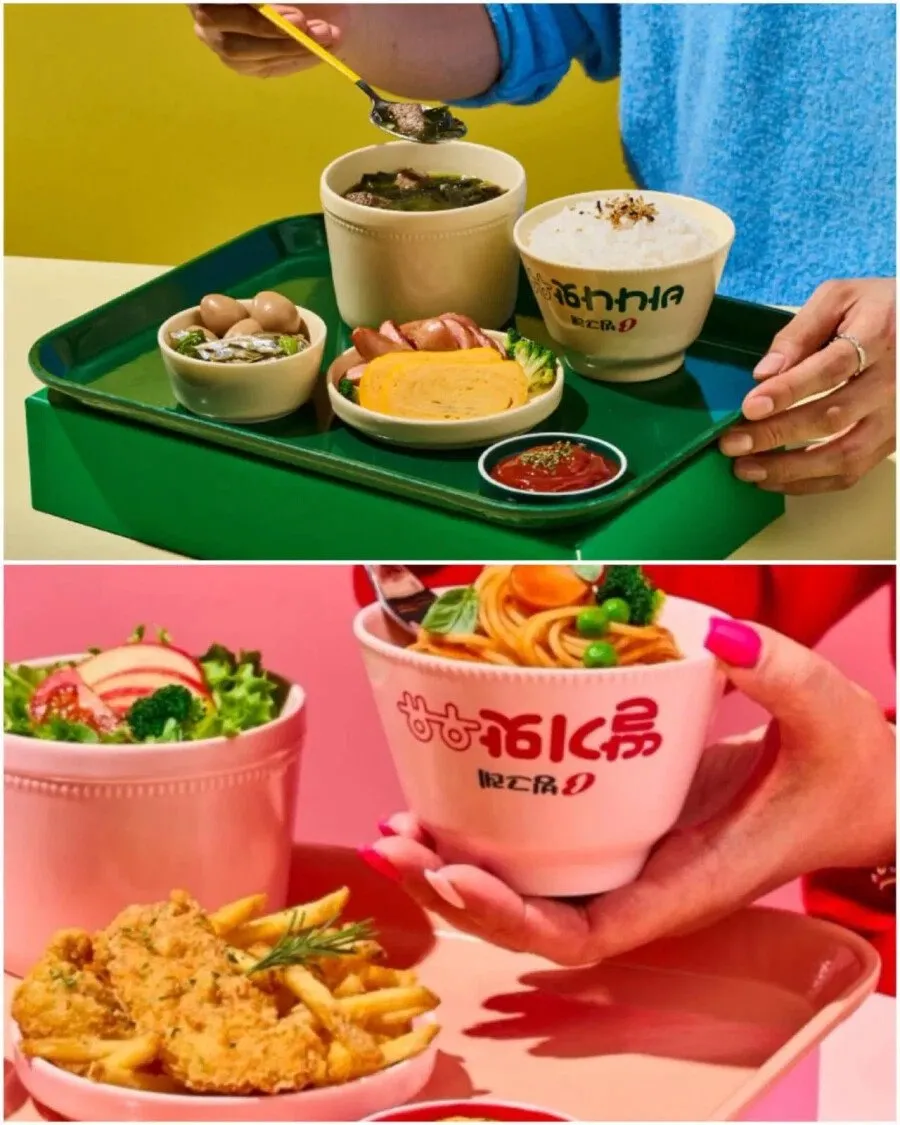 바나나맛 우유 식기2