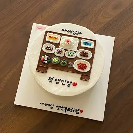 부모님생일에 이런케이크해줄건데 맛은없죠?2