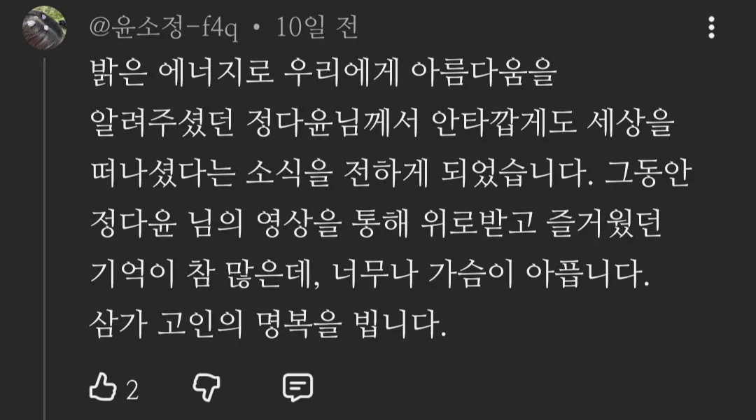 ㅈㄷㅇ 성형부작용 심해서 댓글