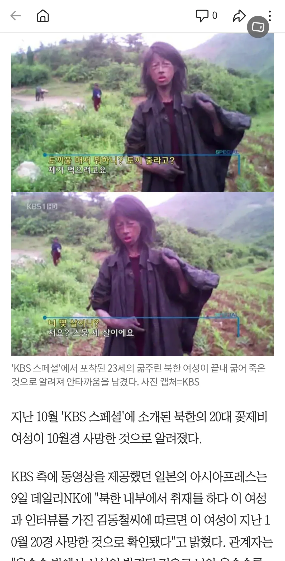 굶어죽으려고 하는데 댓글