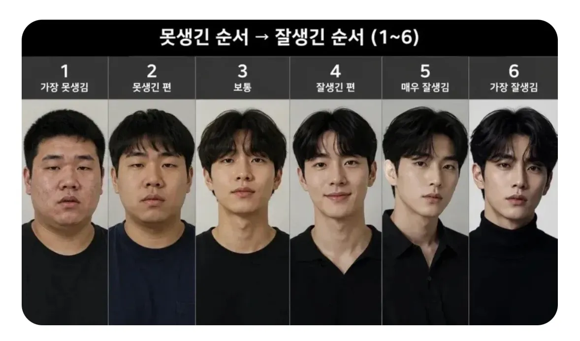 제 전남친 객관적으로 1~2였는데
