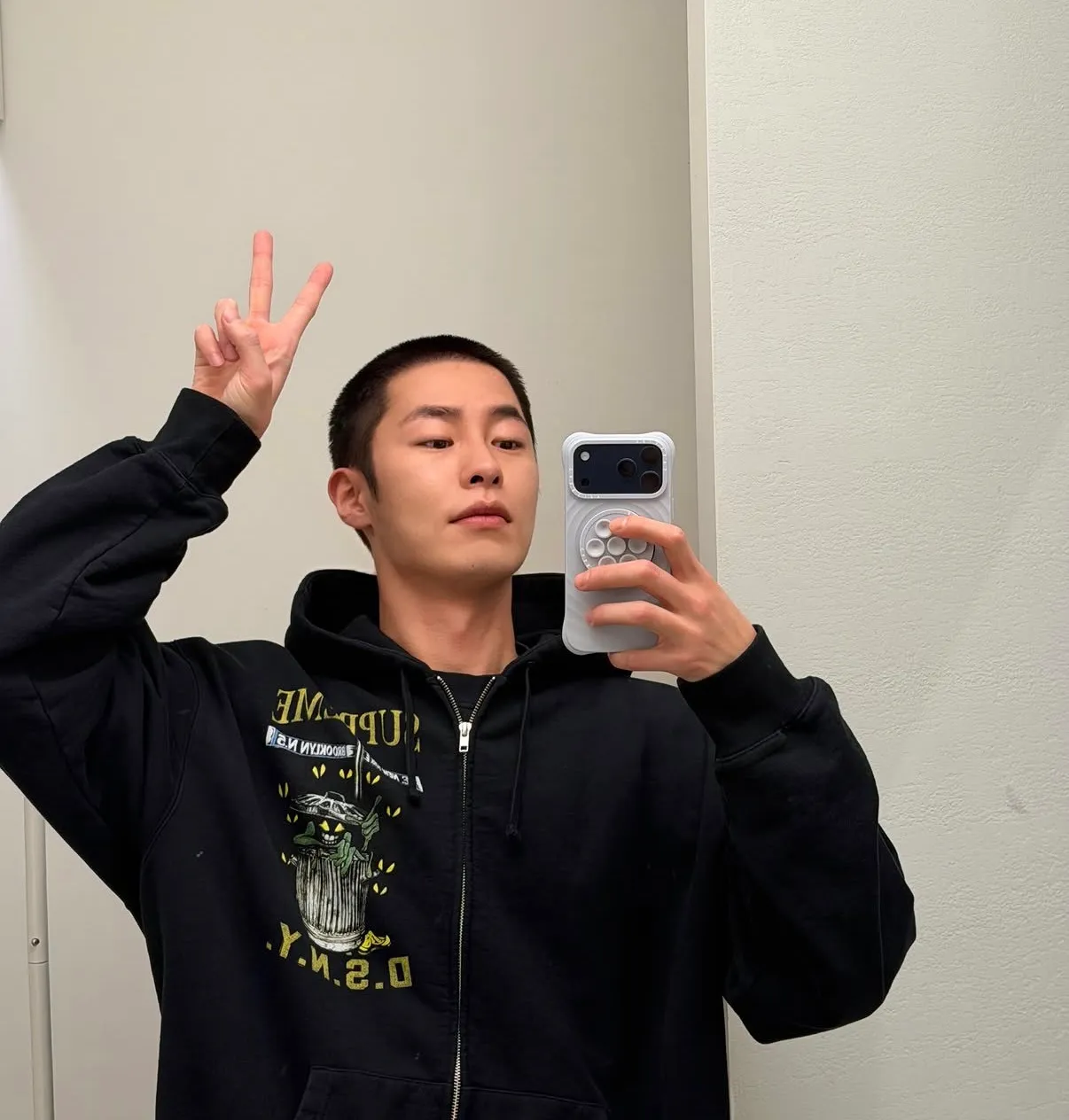 오늘 군입대한 이재욱