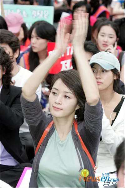 김혜수 겨땀 너무심하다