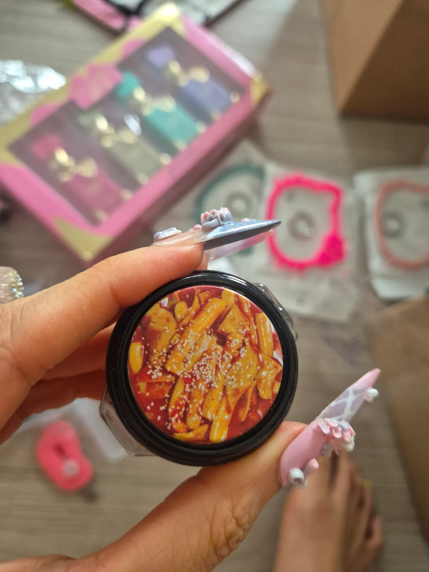 떡복이랑 닥백숙먹을래?