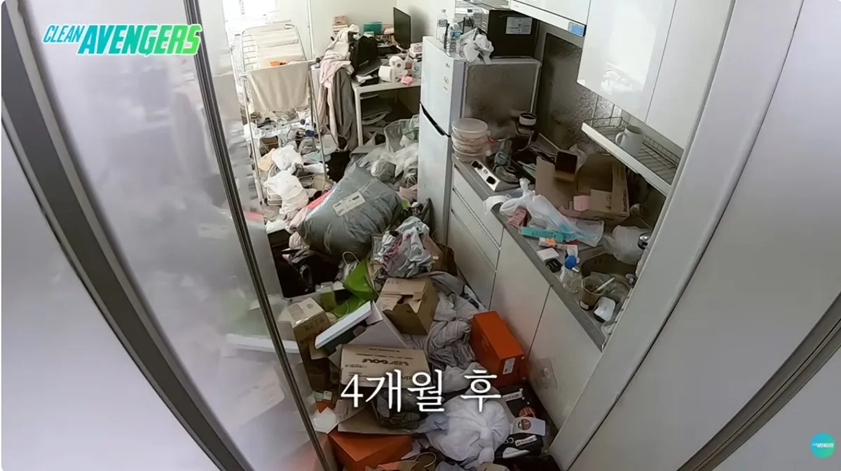 쓰레기집 청소 후 4개월 뒤의 모습6