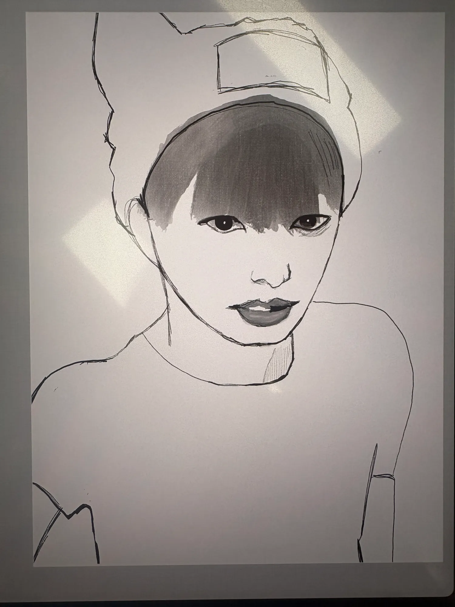 그림 그렸어용