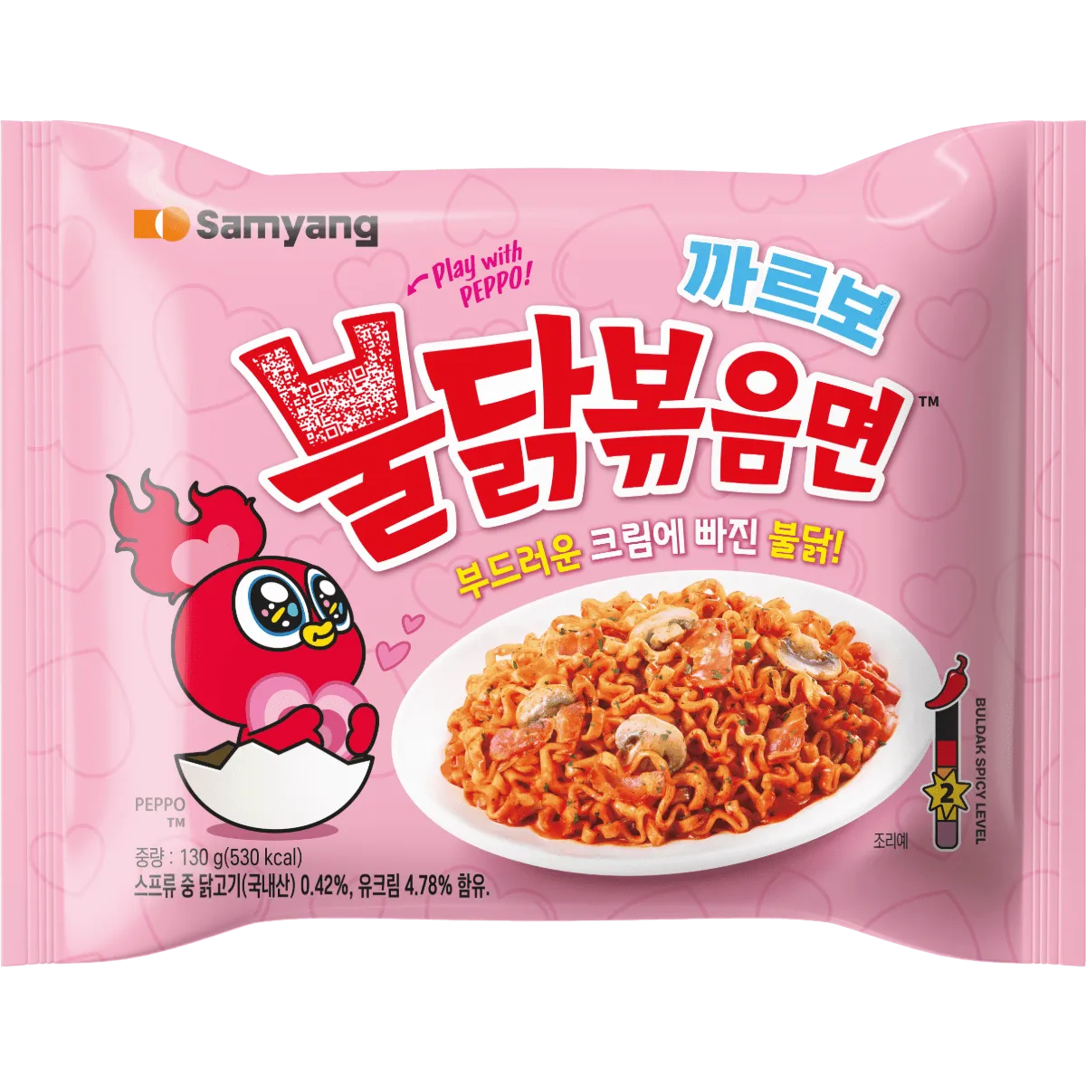 캐릭터 바꾼 불닭볶음면4