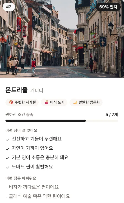 나한테 가장 잘 맞는 도시는 어디일까?3