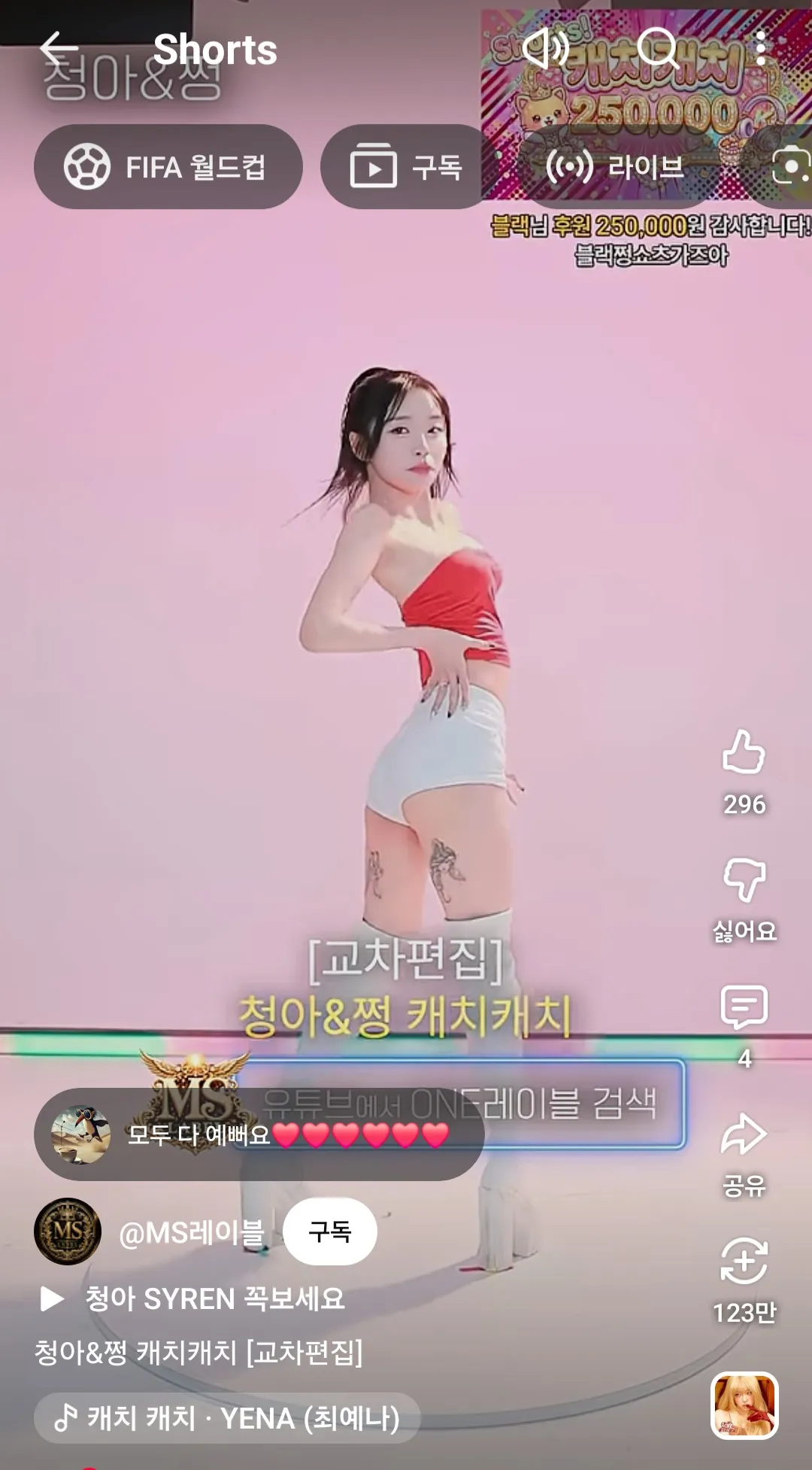 이렇게 문신하는거 조폭마누라인가요??2