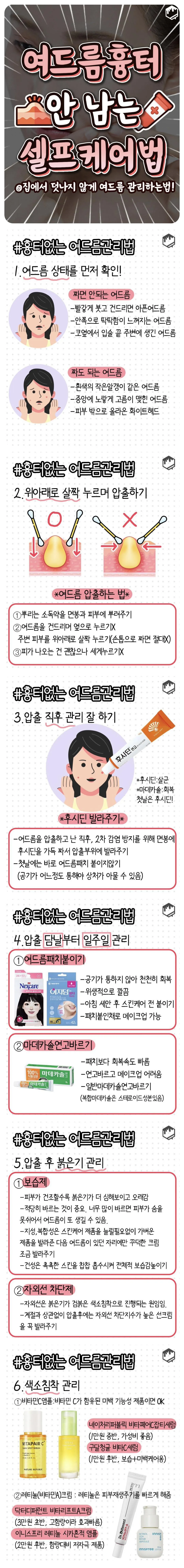 뾰루지 나면 염증주사 댓글