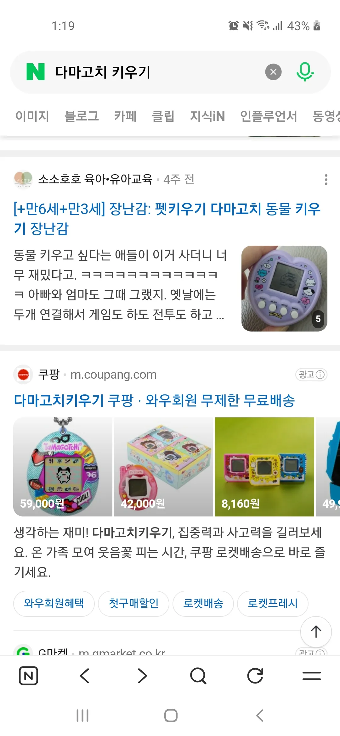 저 강쥐키울 땐 댓글