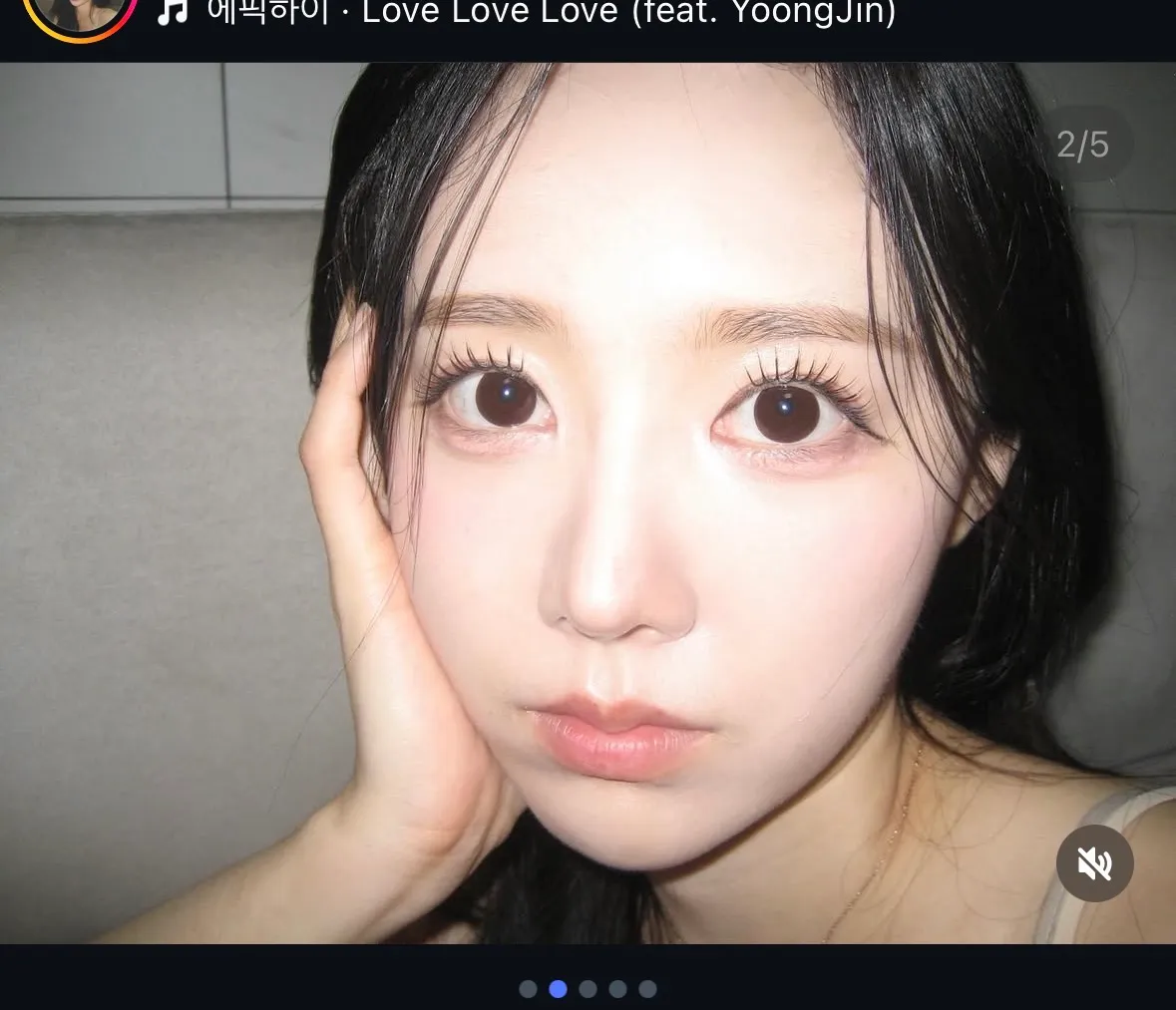 이런 얼굴 느낌