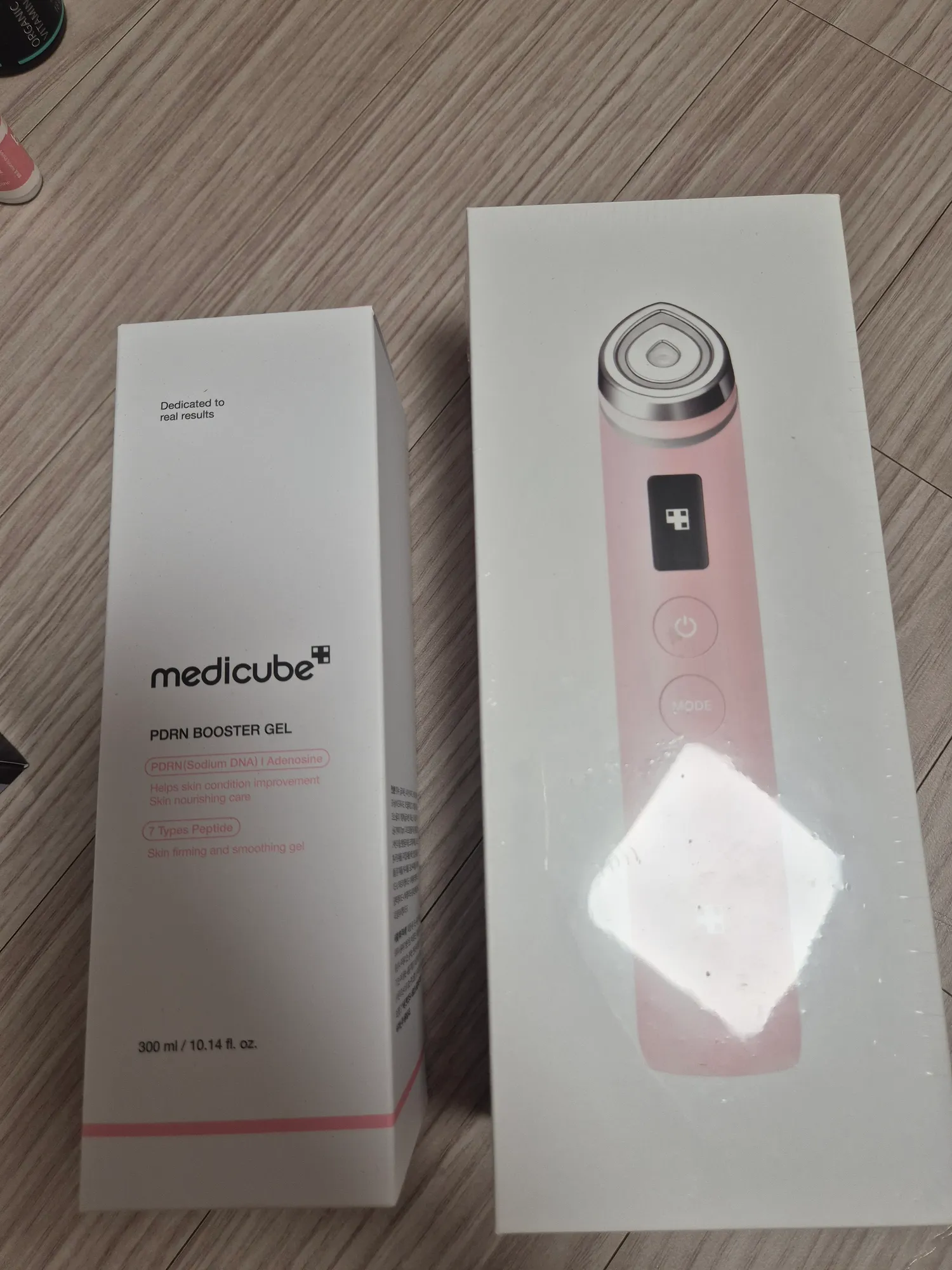 메디큐브 부스터프로작동법