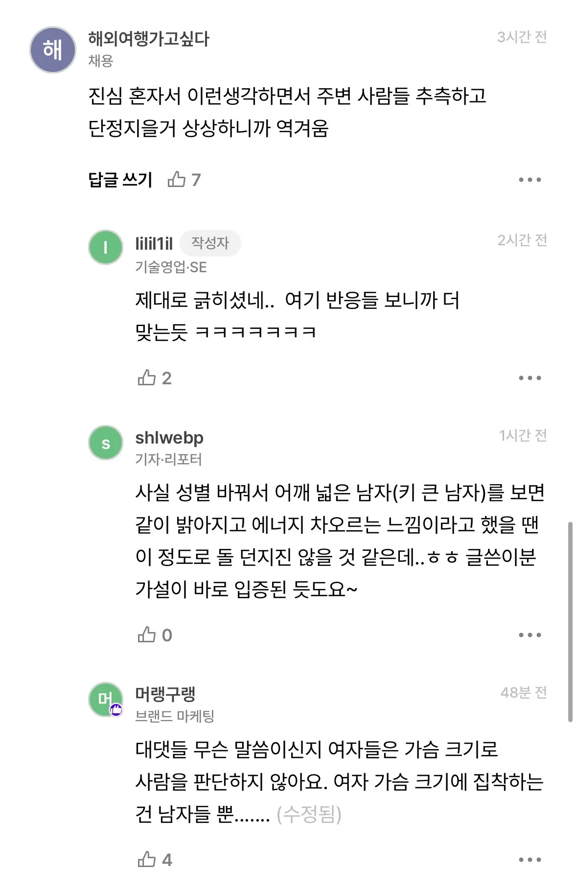 남자가 말하는 여자들 질투하는 포인트3