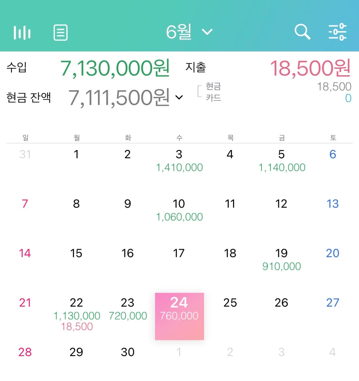 이번달