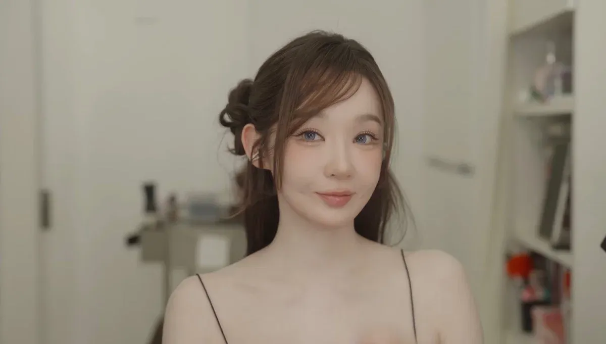 청담동 샵에서 아이돌 메이크업 받은 강민경