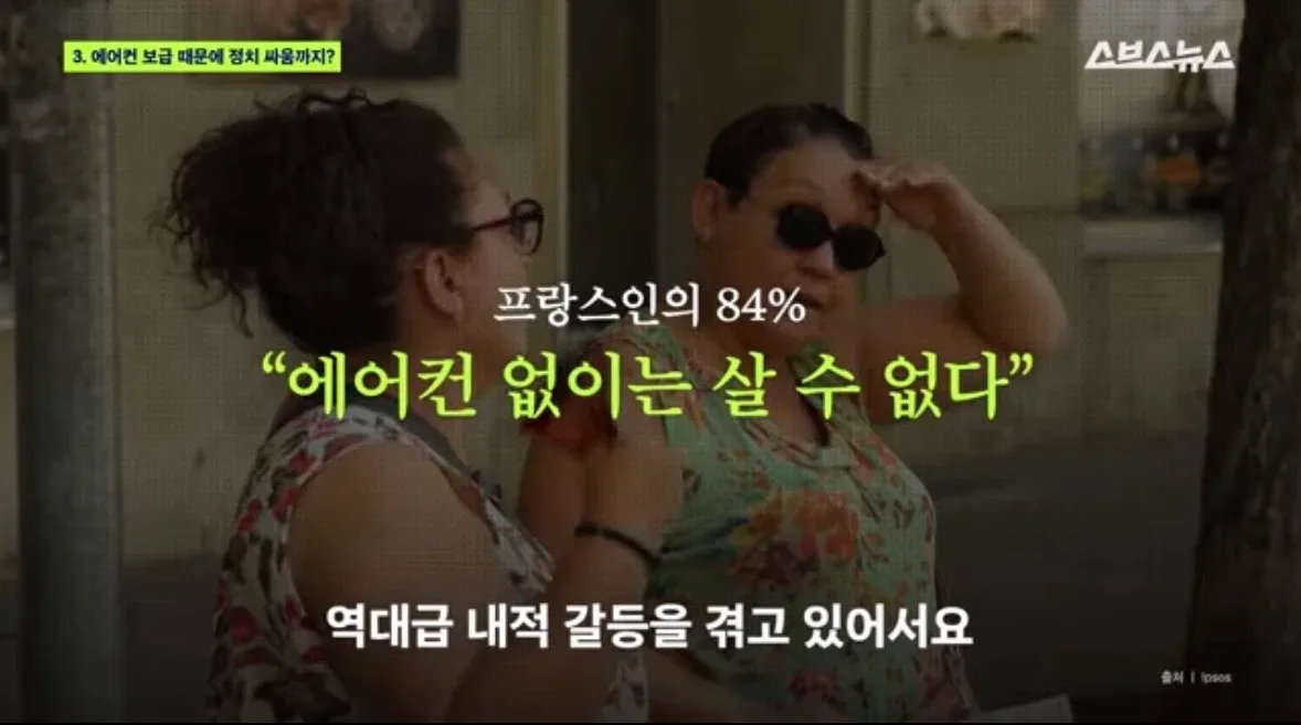 에어컨에 대한 프랑스인들의 내적 갈등2