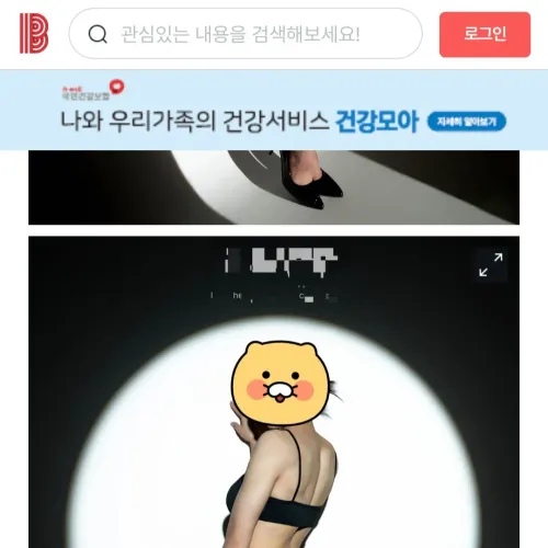 일반인 한녀들 ㅋㅋ커뮤에 바프 올려놓고