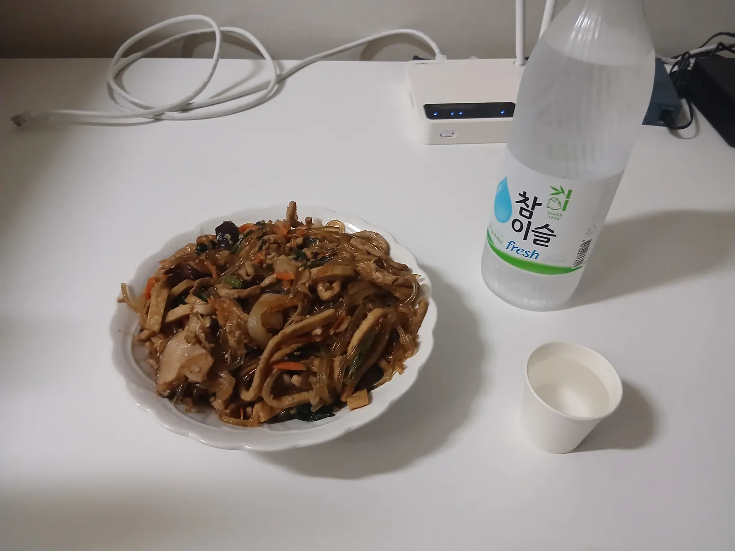 출포+엄마표 잡채 야르