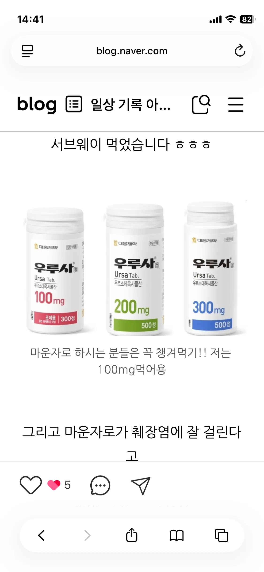 마운자로 5맞고 첫출근한 후기 댓글