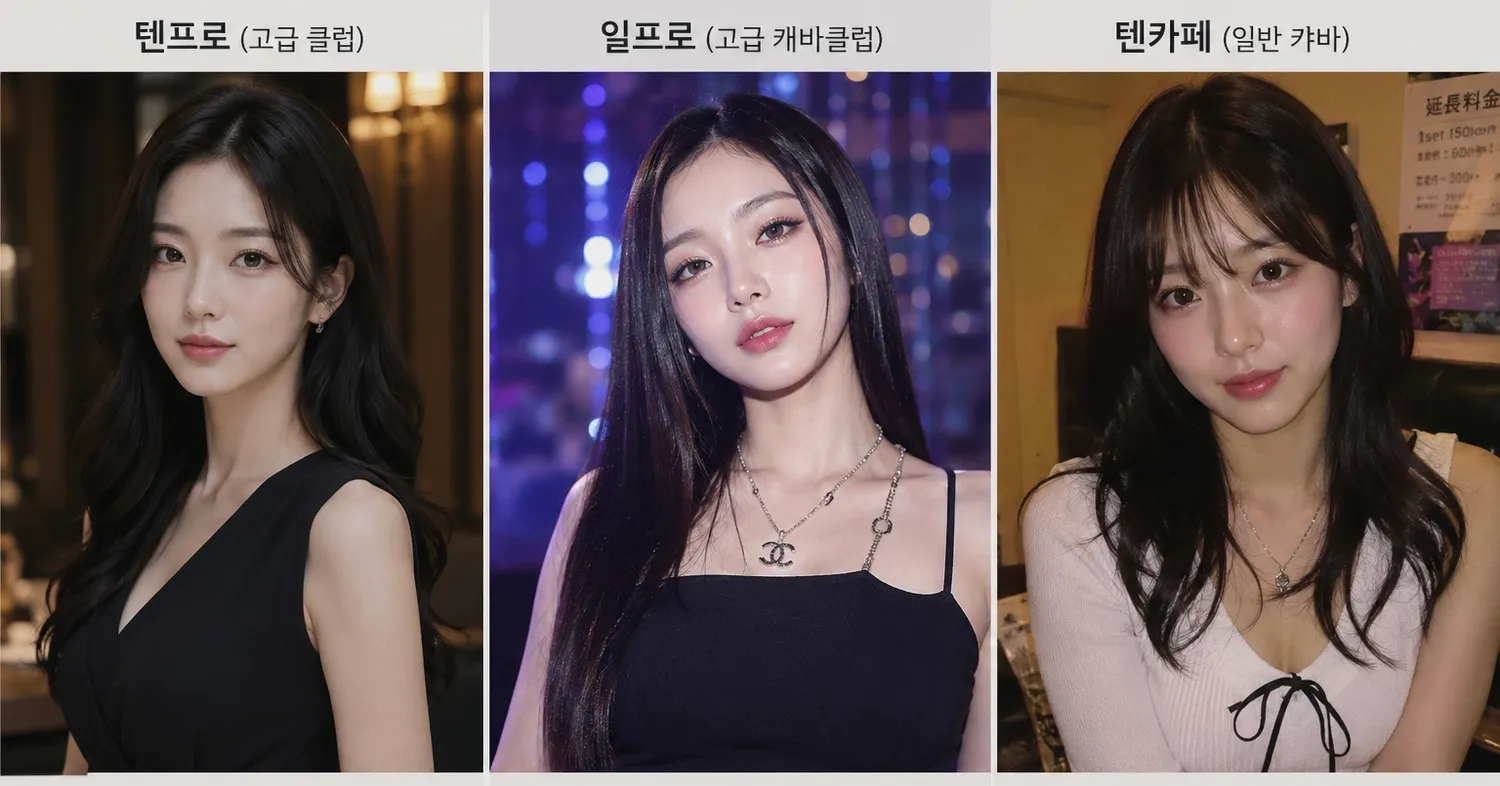 언니들 제가 ai로 업종별 느낌 만들어봐써요