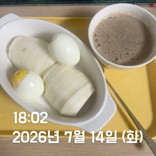 오늘 식사..